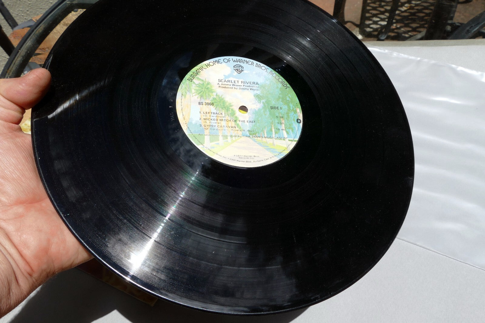 SCARLET  RIVERA - LP - Self Titled - Warner Bros. BS 3060 1979 VG