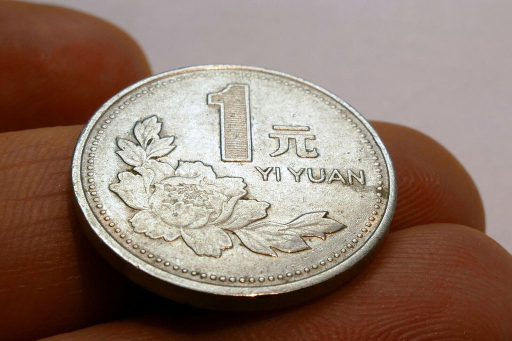 1 Yi Yuan Coin 1995 ZHONGGUO RENMIN Gongheguo China