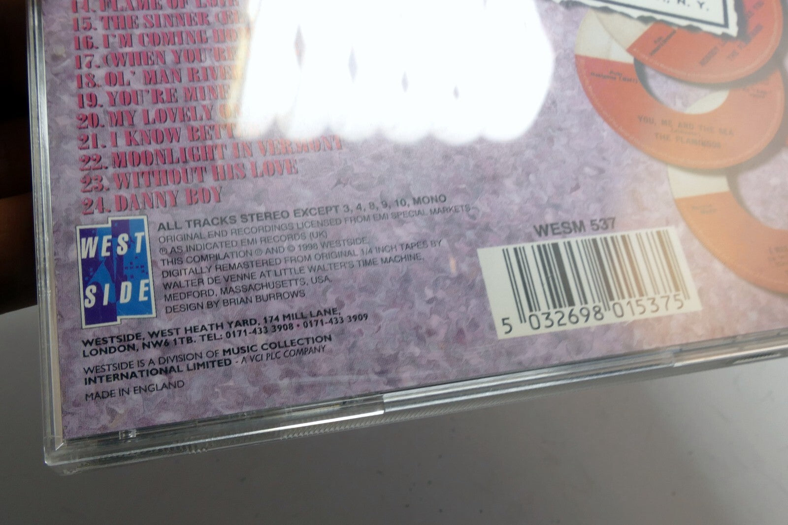 The Flamingos - Requestfully Yours  Sound Of The Flamingos  Audio CD WESM 537