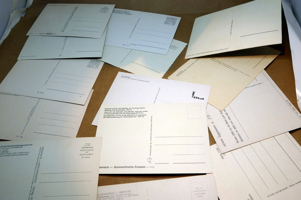 Salzburg Austria Unposted Postcard Lot pack of 14 Landscapes Castles 1960-80's