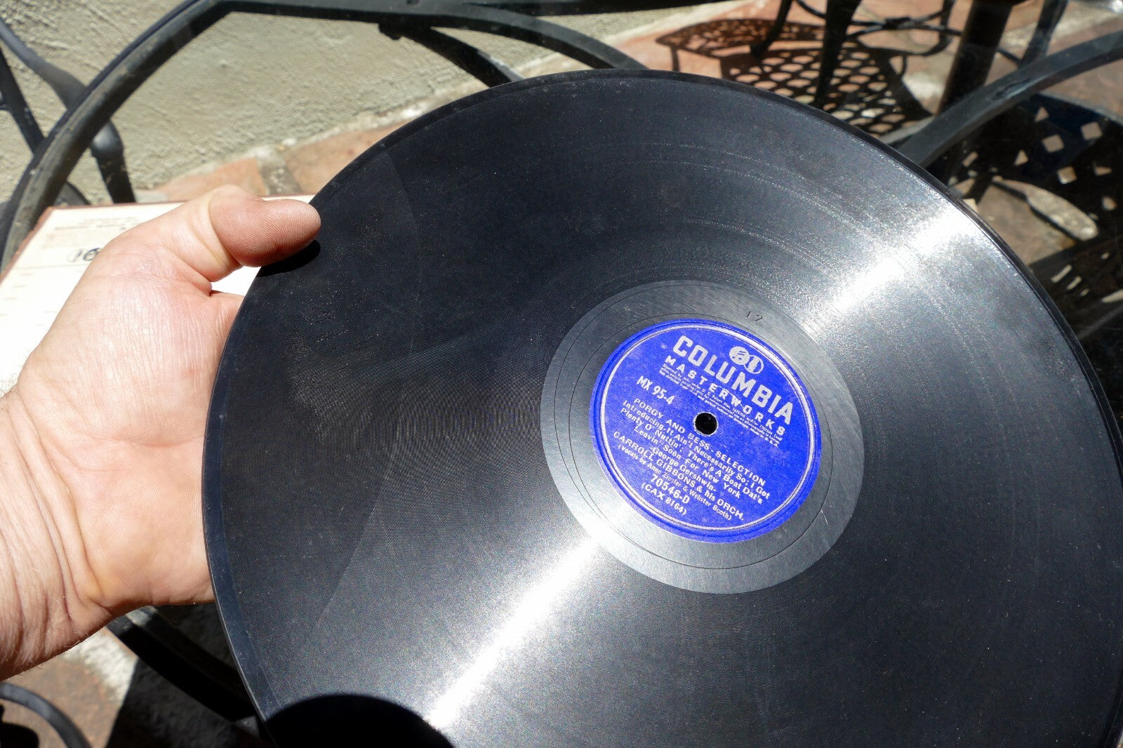 Columbia Gershwin King of Rhythm Porgy and Bess MX 95-1 95-4 (missing 95-2 95-3)