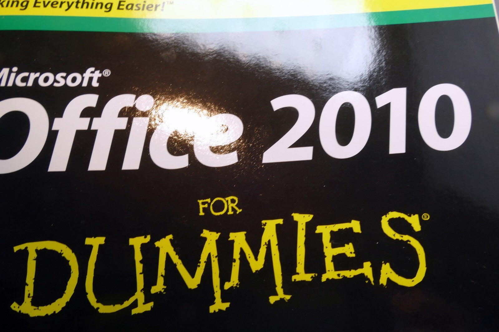 Office 2010 for dummies paperback by wang, wallace