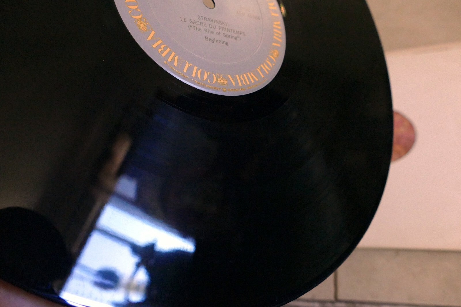 Stravinsky Conducts Le Sacre du Printemps LP M 31830 Columbia The Rite of Spring
