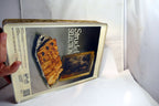 KALAR STRUDEL DECORATIVE TIN VICTORIAN COUPLE WITH DOG WALK 9X12" large