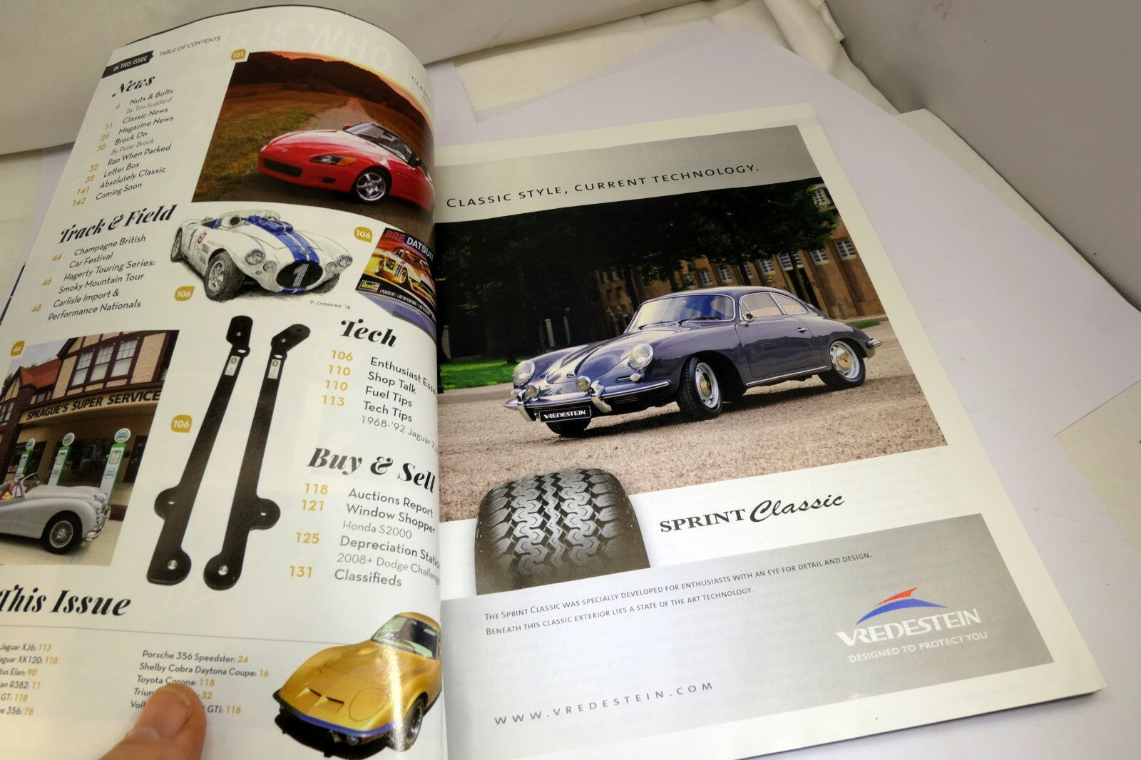 Classic Motorsport  Magazine September 2018 Monterey Guide Porsche vs Panamerica