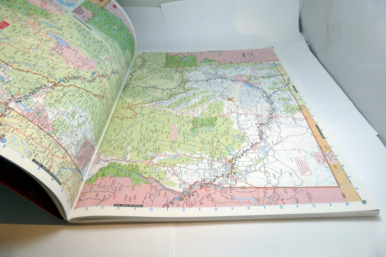 AAA North America Road Atlas 1997 United States Canada Large Map 150 pages