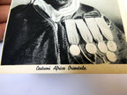 Post Card Cartolina Postale Costumi Africa Orientale unused Unposted 1900's