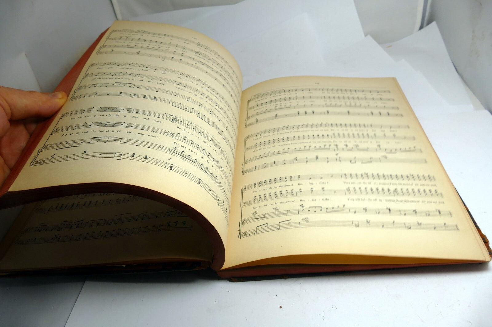 Ruddigore Opera Vocal Score by Gilbert & Sullivan sheet music 1887 Congress Libr