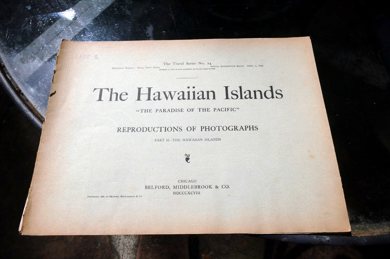 The Hawaiian Islands Paradise Of The Pacific Book Photographs Journal Apr. 1898