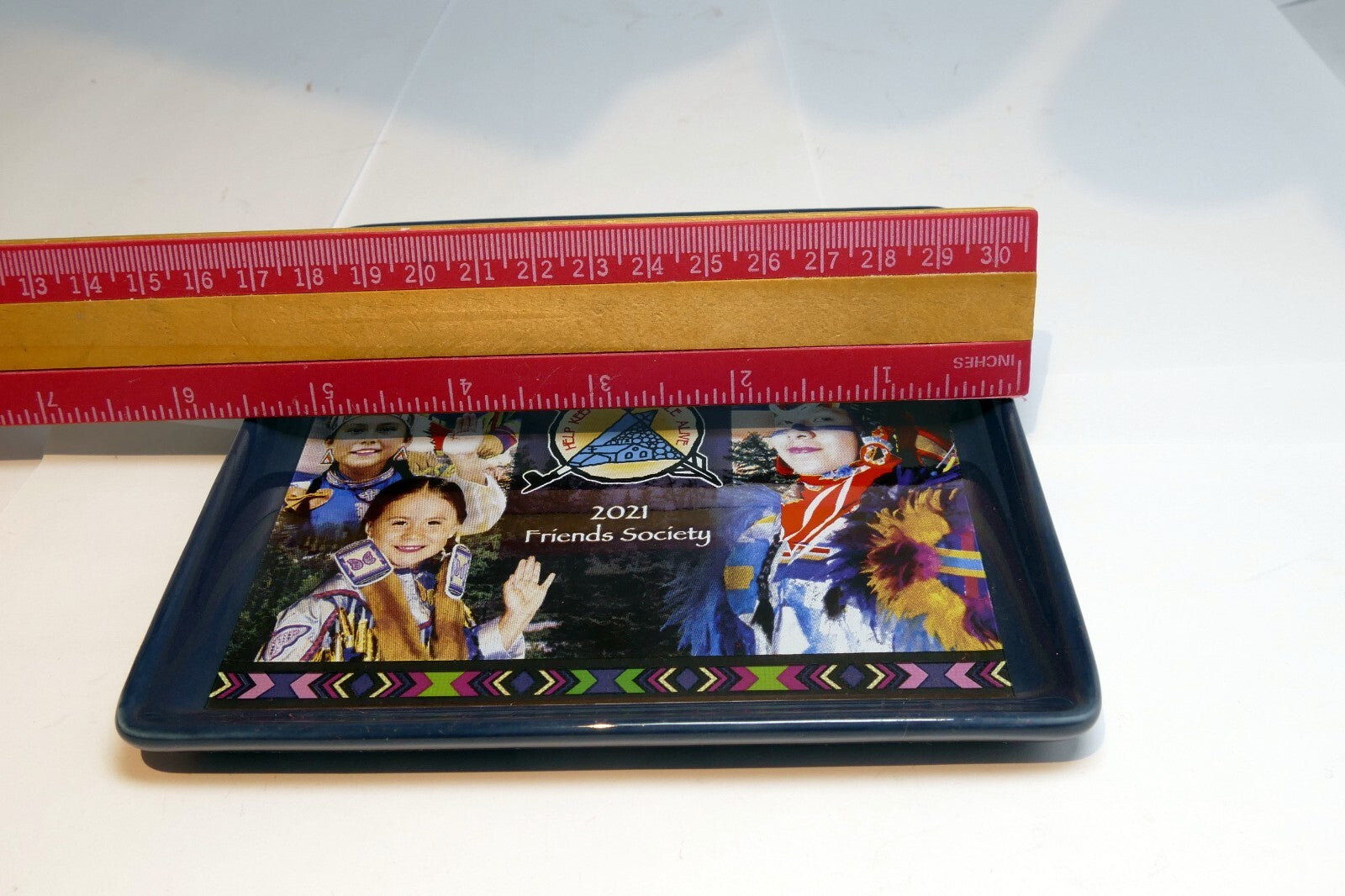 St. Labre Indian School 2021 Friends Society Square Trinket Dish plate wall art
