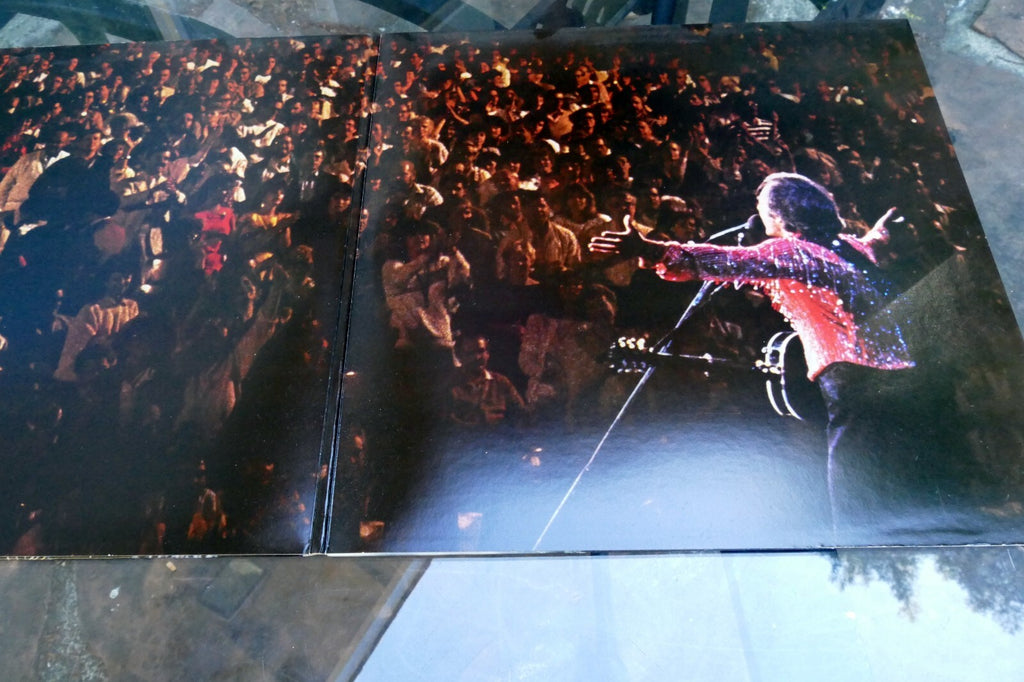 Neil Diamond Vinyl 2LP Hot August Night II Live Concert 1987 Columbia records VG