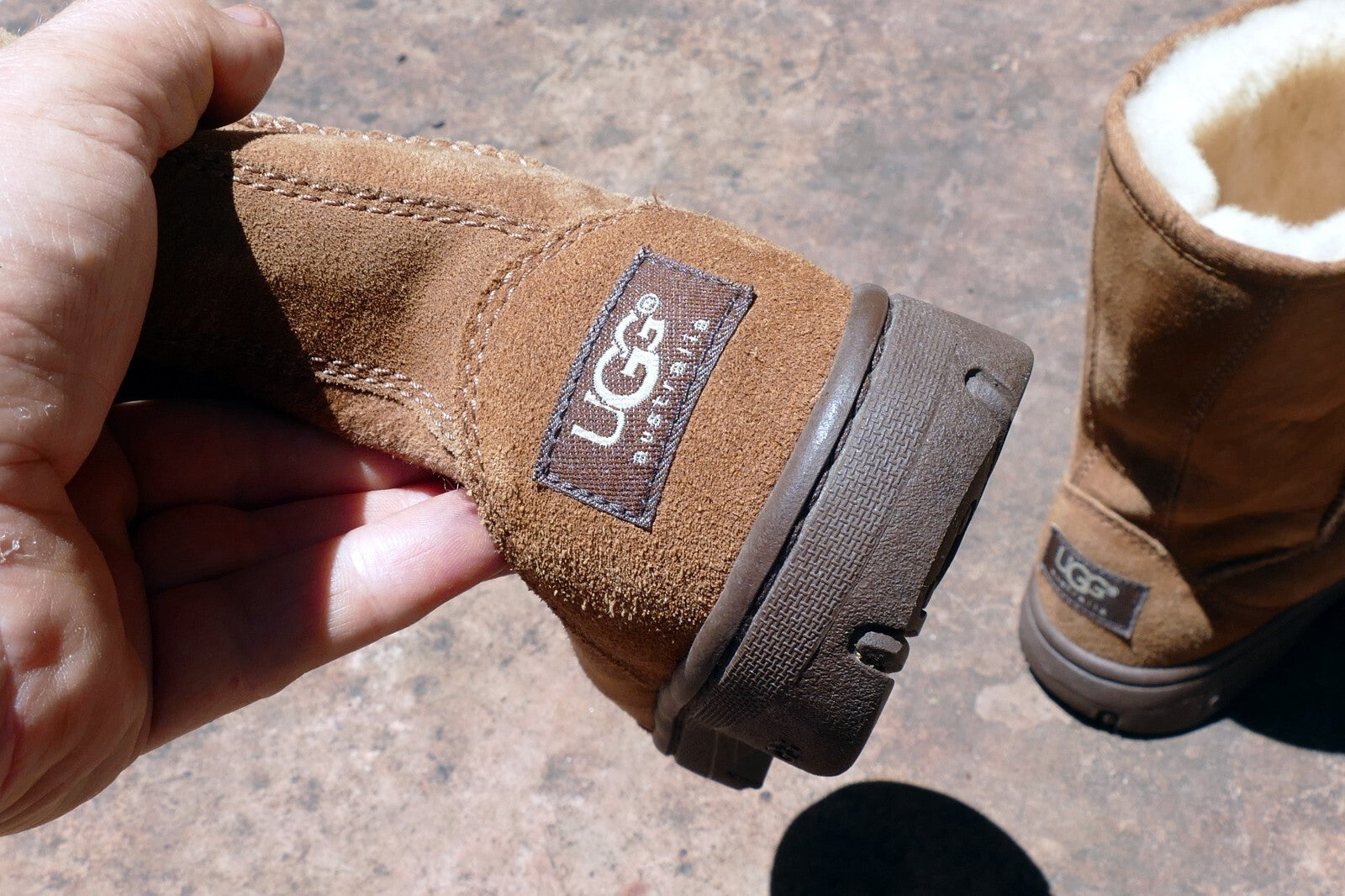 UGG Australia Classic Tall II Size W5 US Women's Winter Boots - Chestnut