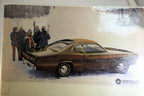 Plymouth chrysler gold duster magazine clipping advertisement ad