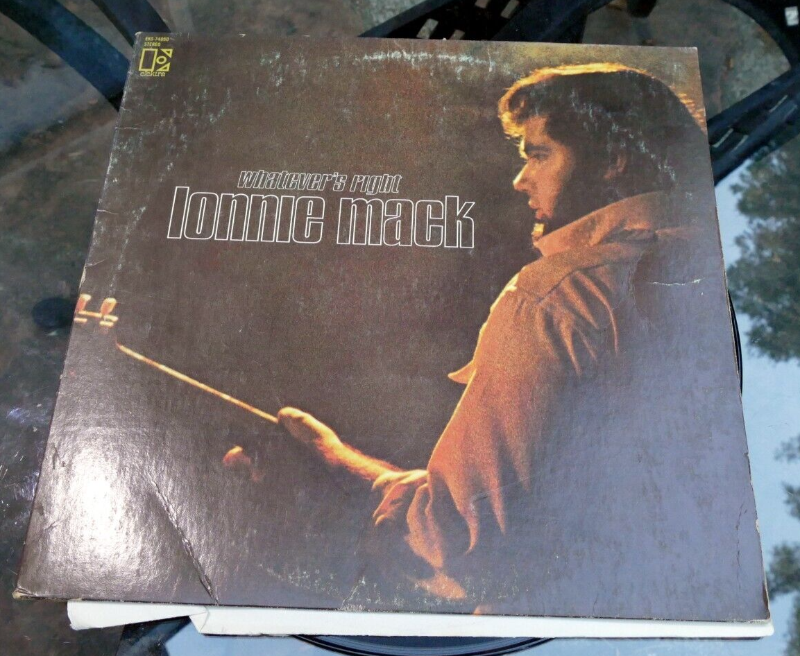 Lonnie mack whatever's right elektra eks 74050 vinyl lp