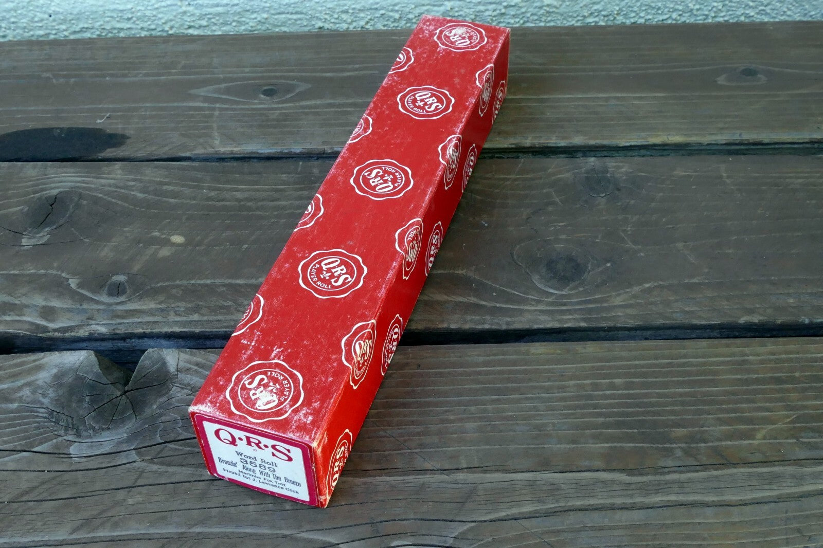 QRS Player Piano Word Roll 3589 Breezin Along With The Breeze Fox Trot
