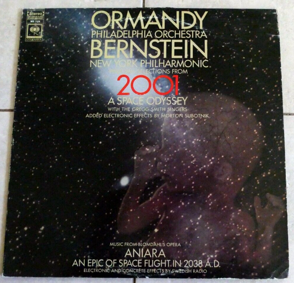 Ormandy/bernstein ~ 2001 a space odyssey a 33⅓ vinyl lp recording nm ms 7176