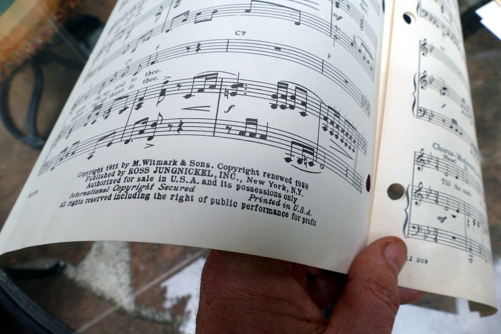 Till Sands of the Desert Grow cold by Earnest Ball  1911 Sheet Music