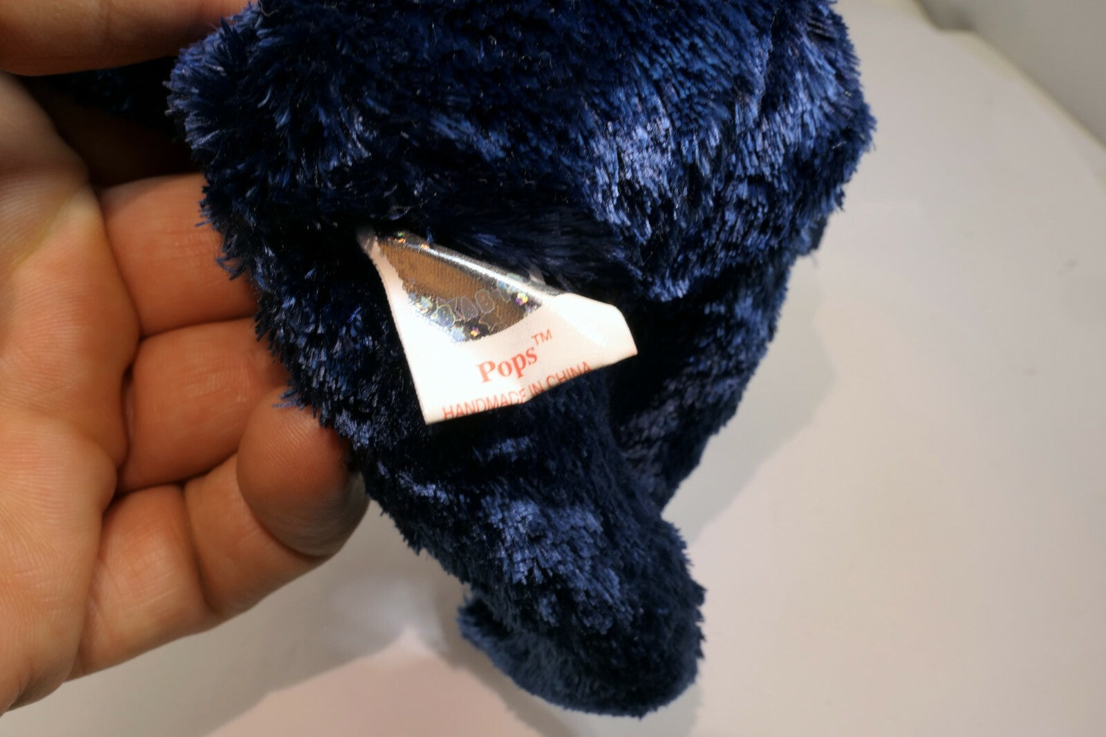 TY Beanie Babies "Pops" USA 2002 Teddy Bear 8" new with tag Daddy Father