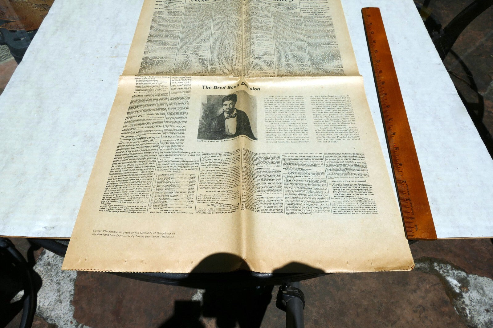 New York Times April 20, 1861 - Reprint - Civil War