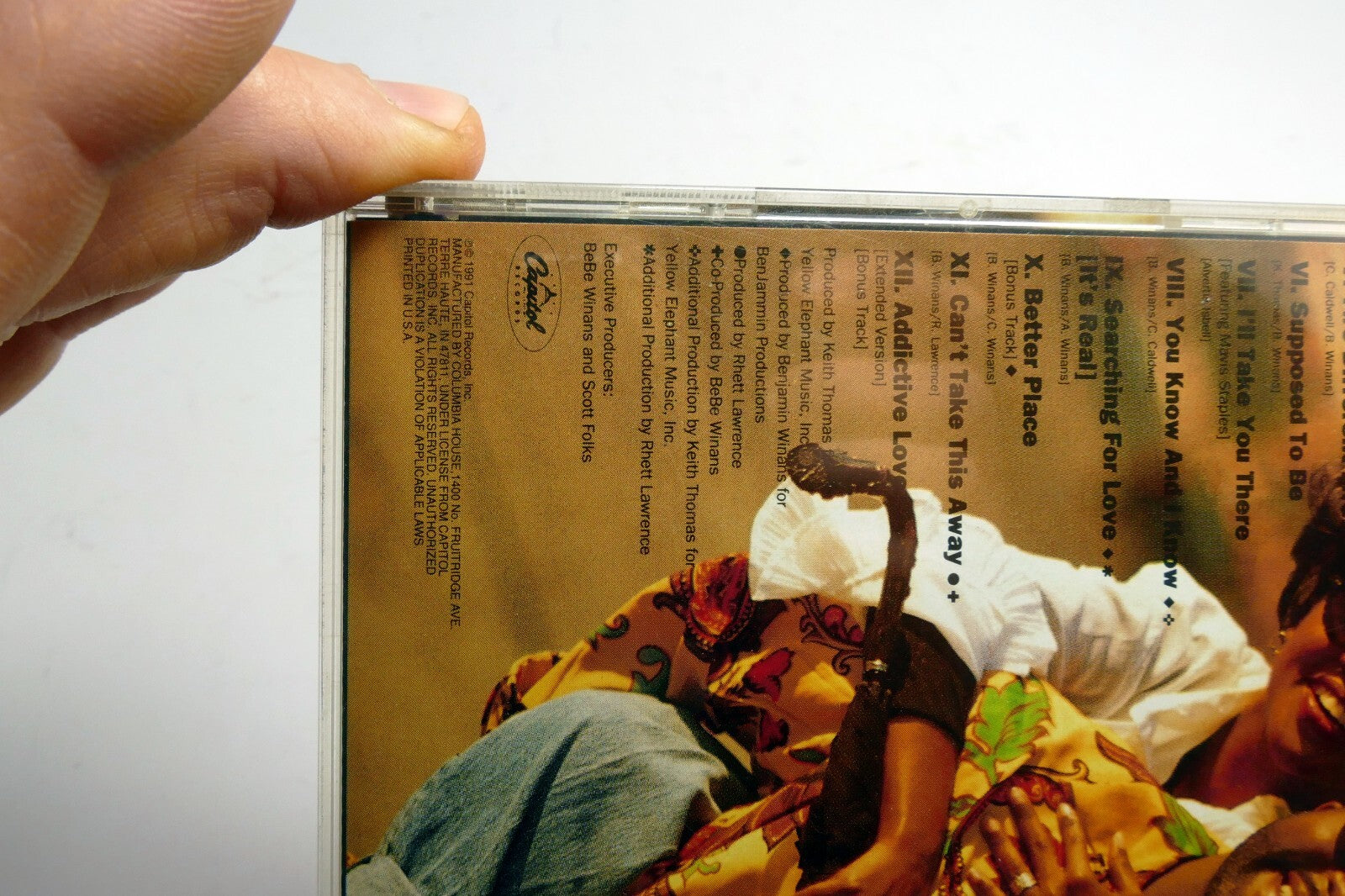 BeBe & CeCe Winans - Greatest Hits - Audio CD CDP-592078 Capitol Records 1991