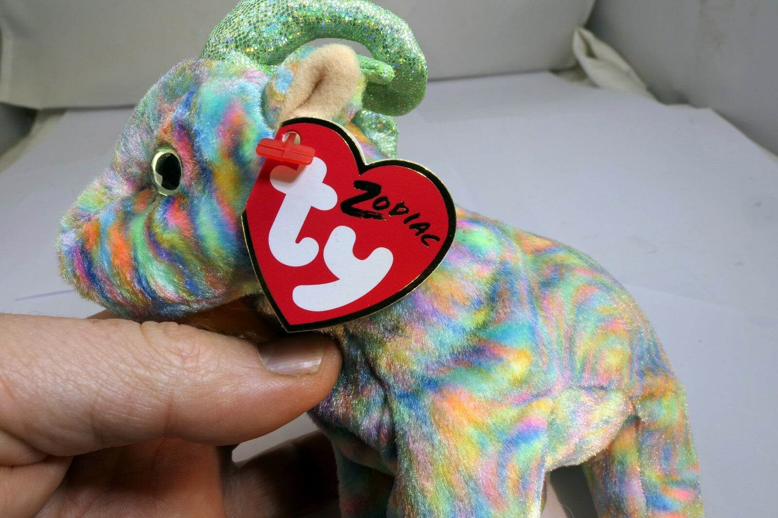 TY Beanie Baby GOAT ( Chinese Zodiac Collection )  plush toy 8"