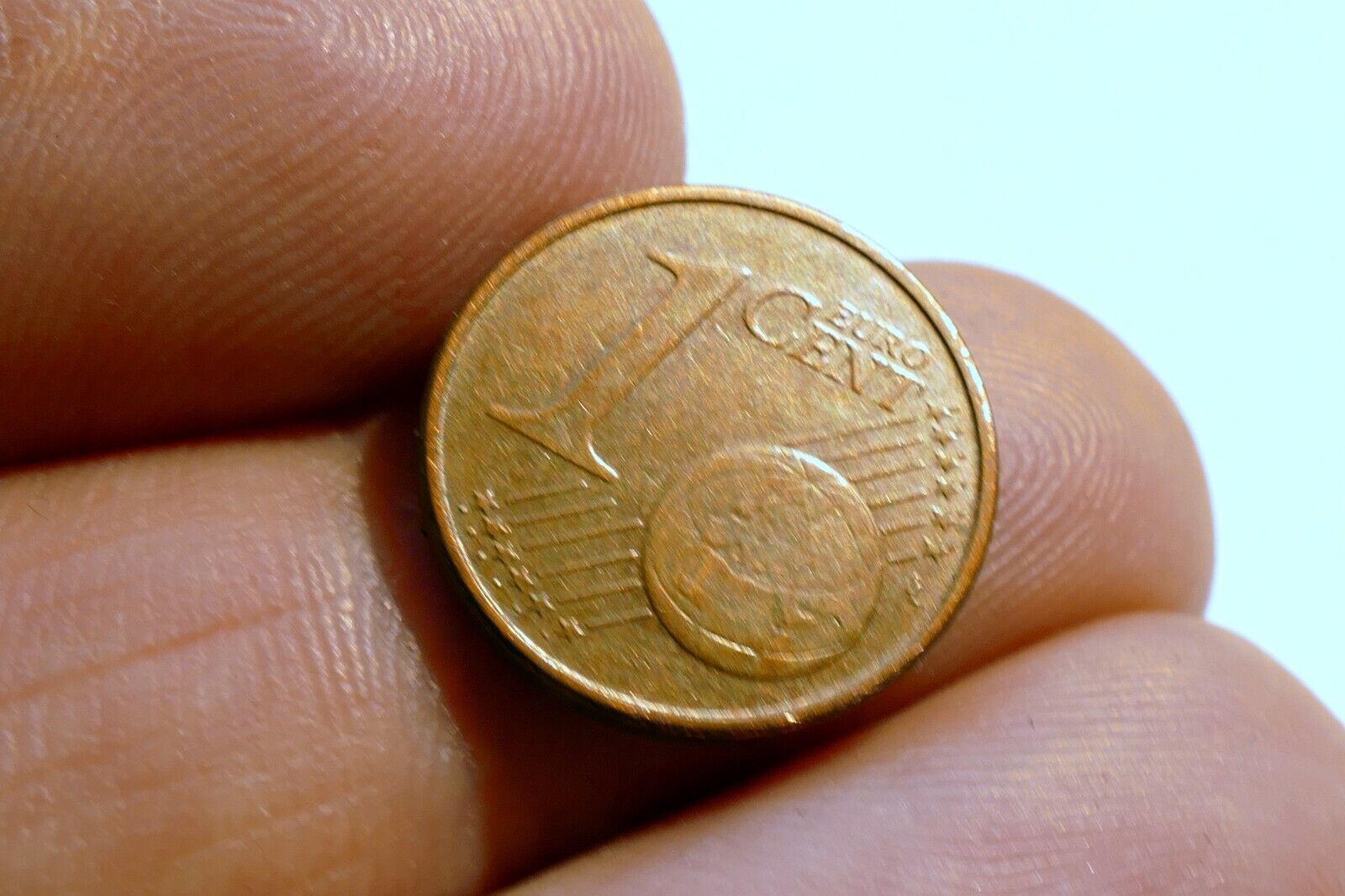 1 Euro Cent coin  2017 Lietuva Lithuania