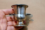 Antique SMP CO Silversmith Silver Copper small bowl dish 2.5X3" small