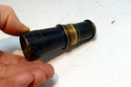 Antique Telescope Brass Nautical Spyglass 19th century compact