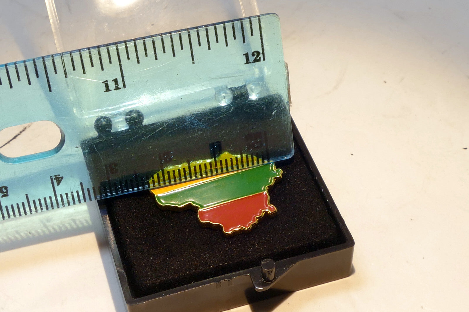 Lithuania Country FlagHat Cap lapel Pin 2X3cm