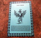 "eagle dancer" navajo the kachina native american tribal brochure