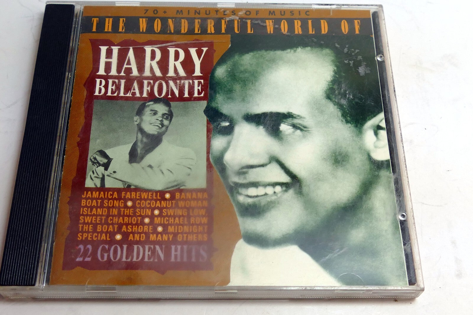 Cover art only wonderful world harry belafonte 22 golden hits (no cd included)