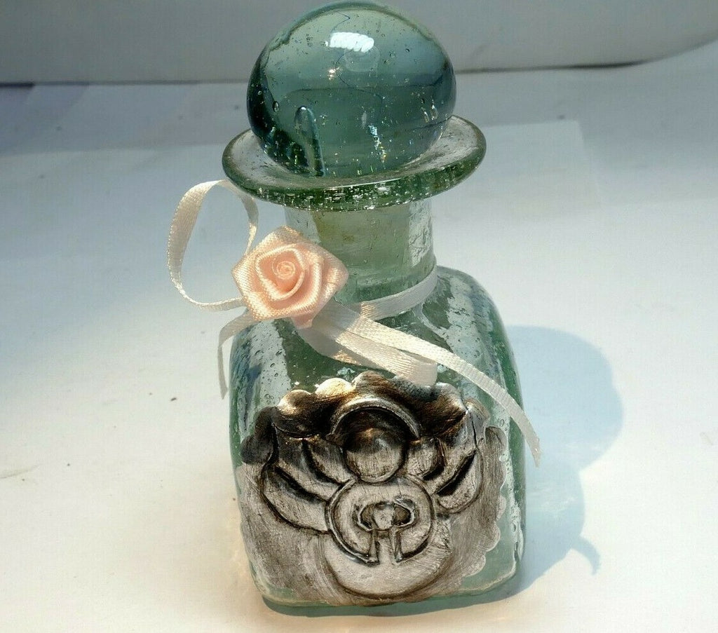 Bautizo de sofia cristina bottle glass w/ angel communion baptism favor
