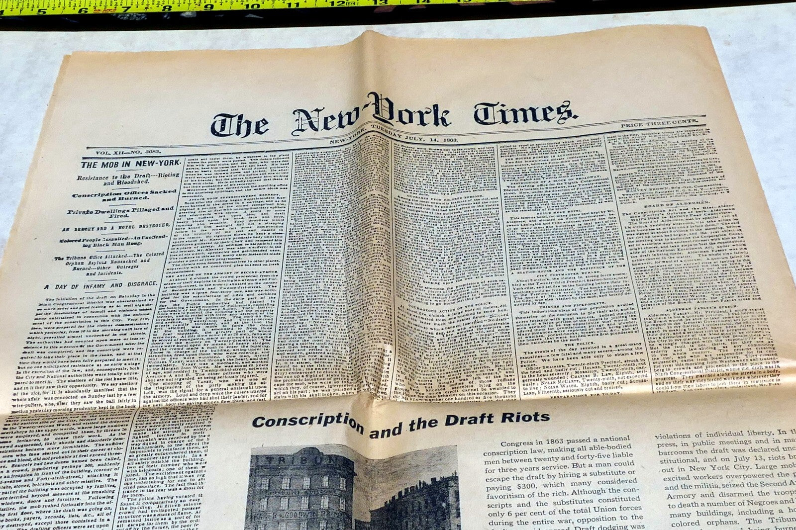 New York Times Febr. 17,  1862 Reprint Civil War Victories Kentucky & Tennessee