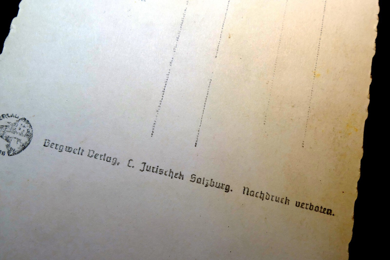 Kaprun im Pinzgau Austria  landscape Alps postcard 1930's - unposted