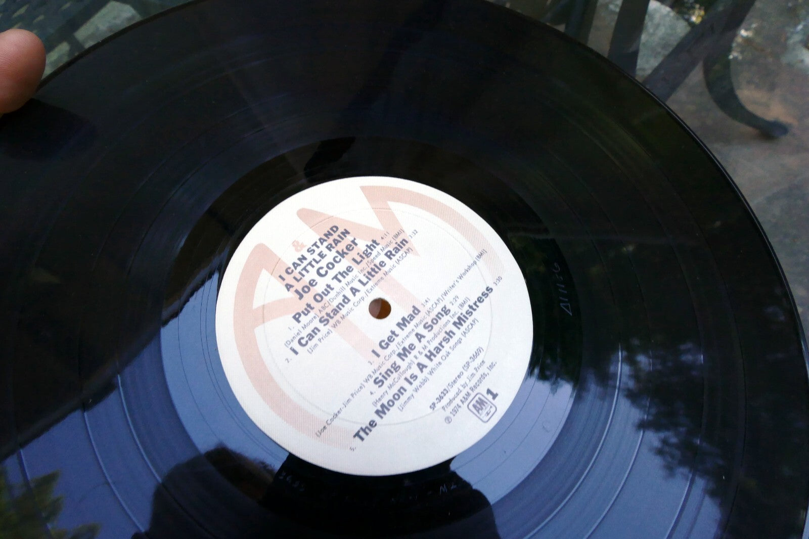 Joe Cocker - I Can Stand A Little Rain LP 1974 A&M Records SP-3633VG