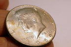 1969 - D Kennedy  half dollar coin US 40 % SILVER 60 % Copper