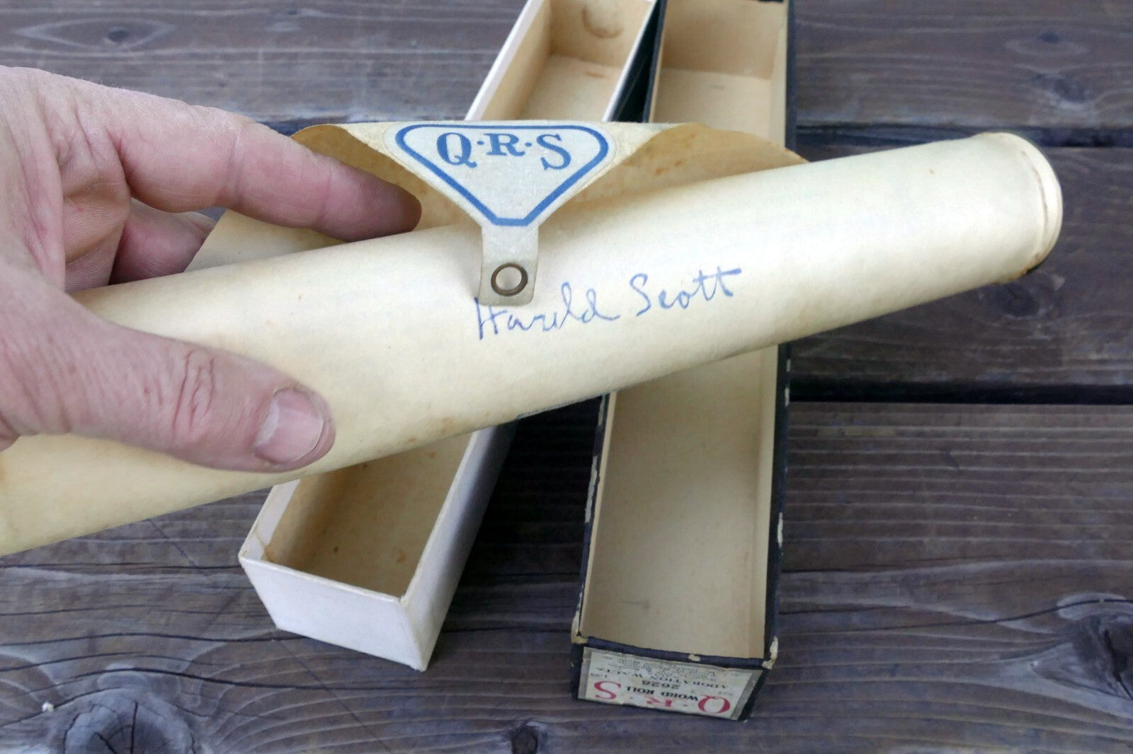QRS Word Piano Roll 2628 Adoration Waltz by F. Magine