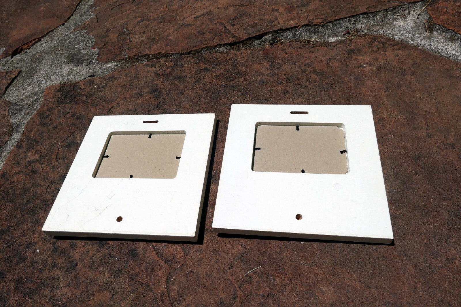 YEAR one and two 4X6" BABY Picture Photo Frame Display lot of 2