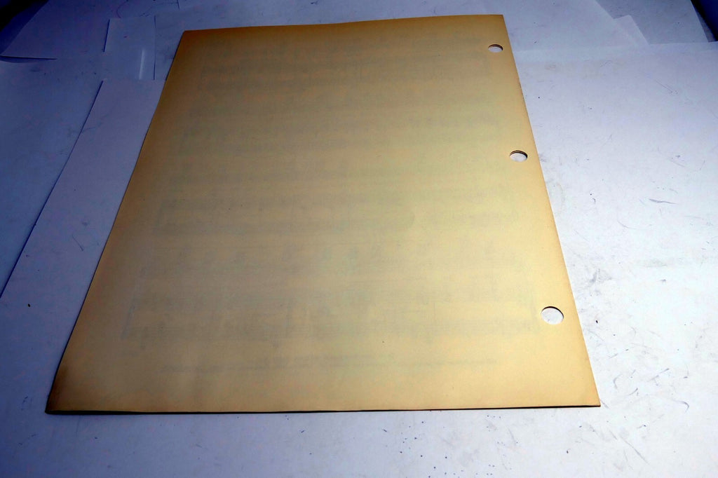 Roses Tim Spencer Glenn Spencer  1950  Sheet Music