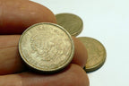150 Mexico 50 X 3 Pesos Coin Benito Pablo Juárez García - pack lot of three 1986