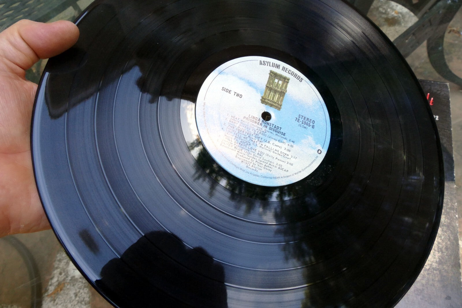 Linda Ronstadt Prisoner In Disguise Asylum Records  7E-1045 Vinyl LP   1975