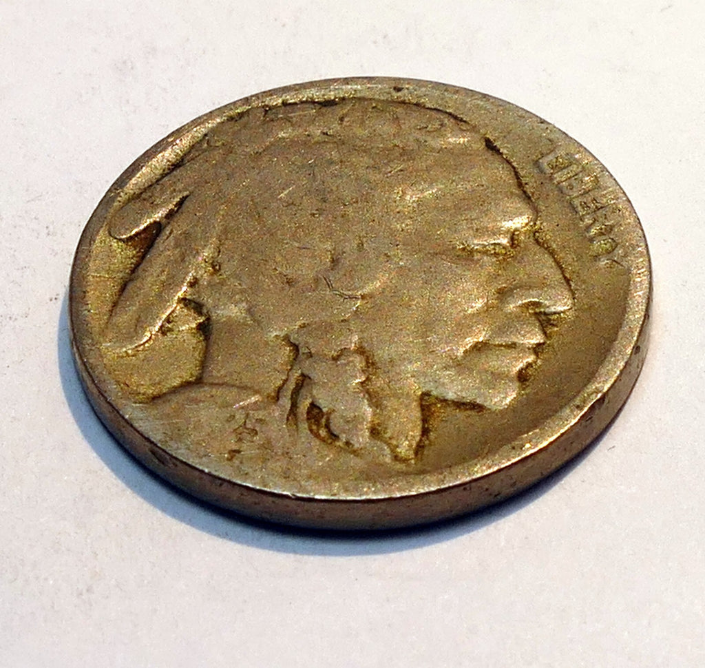 Buffalo Nickel....Five Cents......Indian Head  One Coin 1925