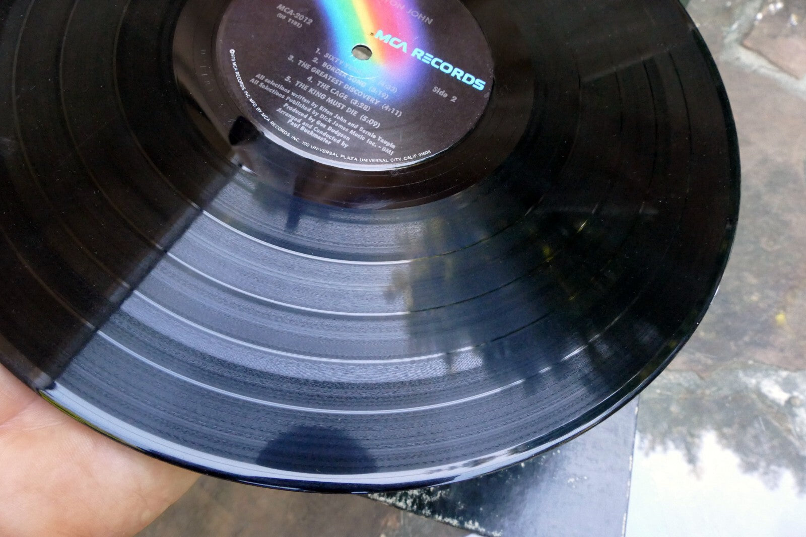 Vintage Elton John, LP Record, Gatefold (1973) MCA-2012 (US 1181)
