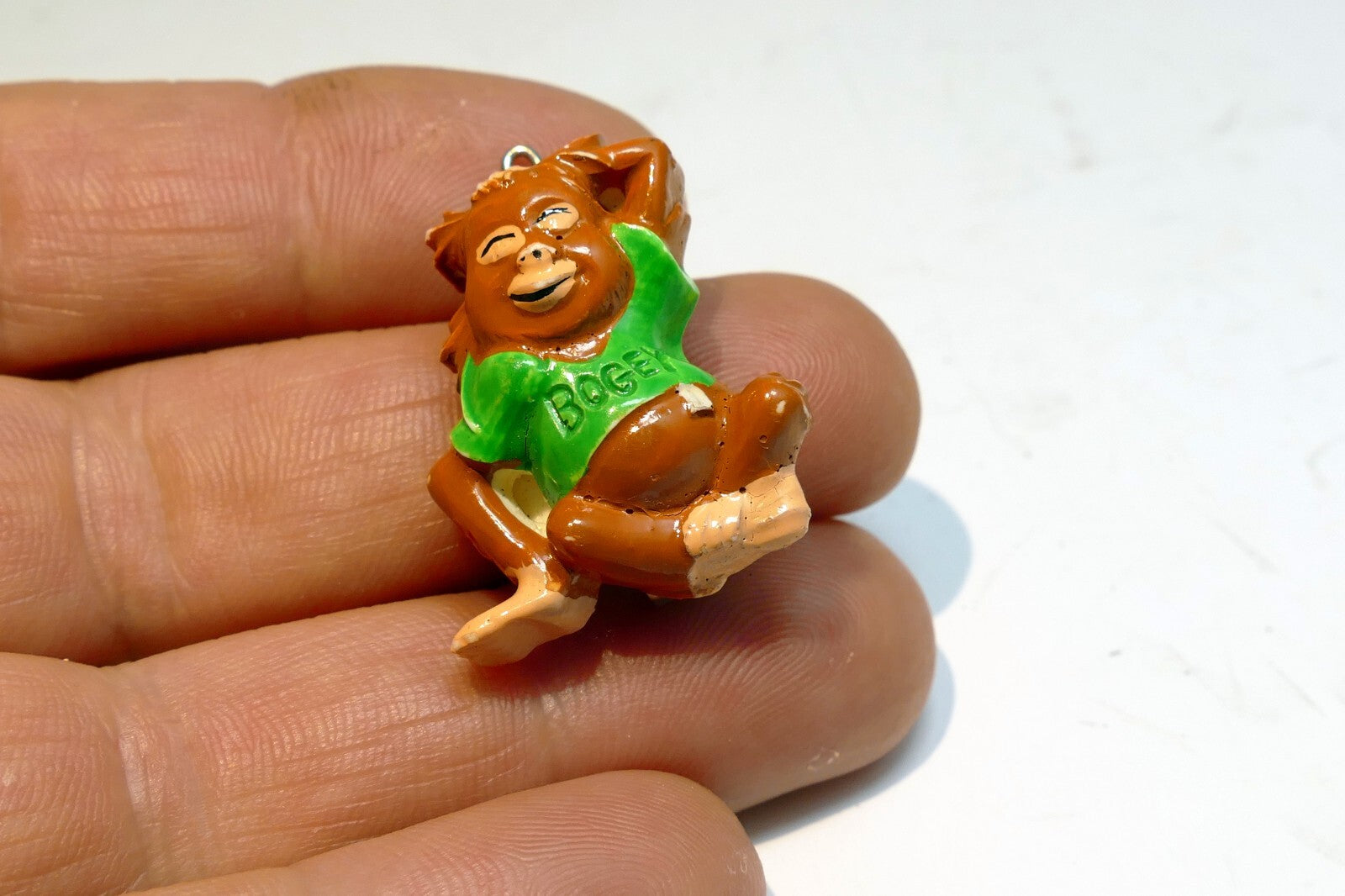 "Bogey" MONKEY GIRL PIn Hair Clip Accessory vintage 1981