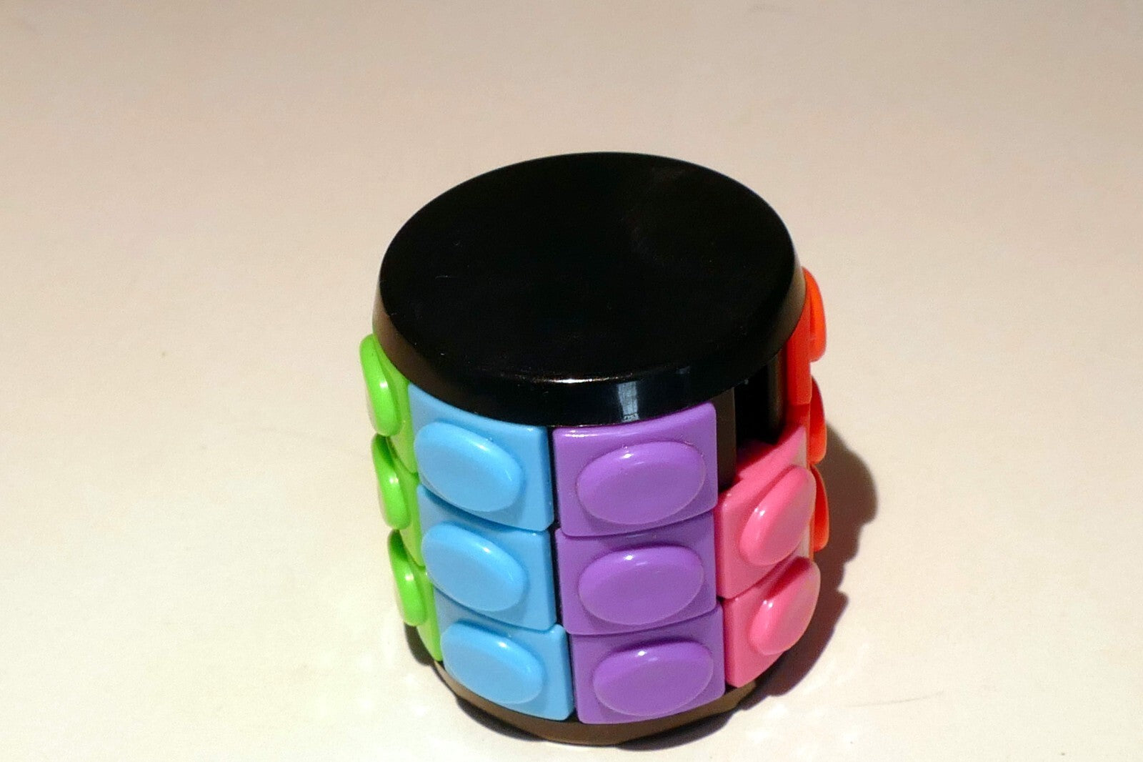 Rubic Cube Corn Game  Puzzle Toy small 1.5X1.5"