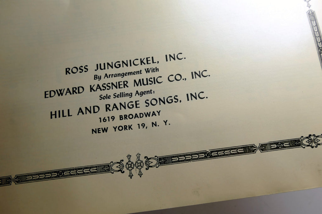 My Son, My Son Bob Howard Calvert Farley  1954 Sheet Music