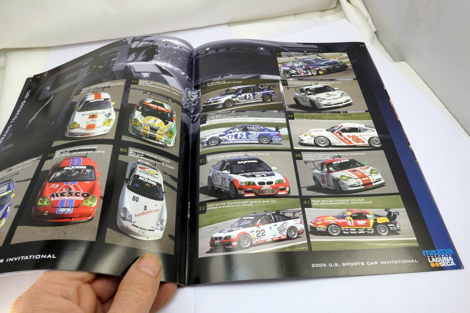 Mazda Laguna Seca Raceway 2005  Road & Track 250 round  Grand -Am Brochure