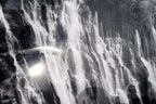 Mt. shasta california 11x14" black & white picture photo burney falls usa