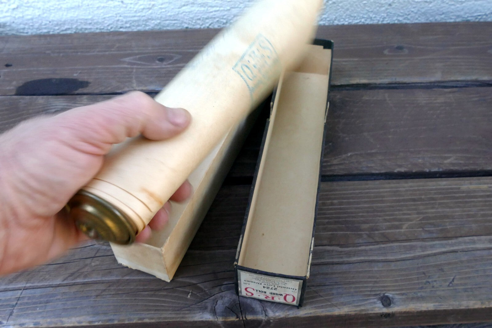QRS Word Piano Roll 2724 Oriental Love Dreams Fox Trot
