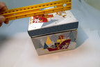 Empty Jingle All The Way Cardboard Christmas Box Sleigh w/ gifts